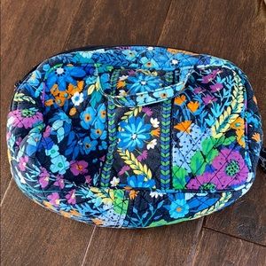 Vera Bradley large makeup bag